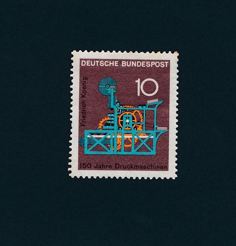 Francobollo brd 10pf - francobollo,, brd,