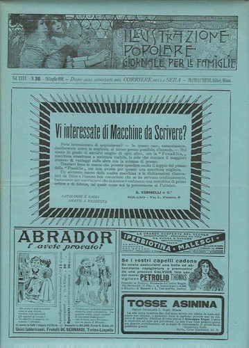 Stampa antica pubblicità