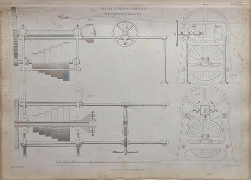 1847 ingegneria stampa singolo - stampa,