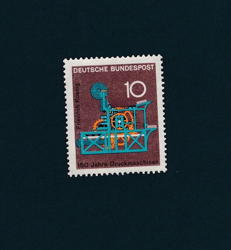 Francobollo brd 10pf 150 - francobollo,, 10pf,