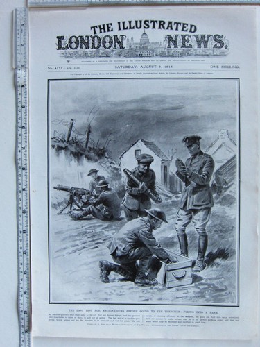 1918 wwi stampa - macchine, da