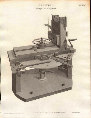 1817 datato stampa motori - stampa, ~