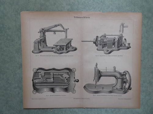 Macchine cucire stampa 1897 - da,